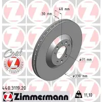 ZIMMERMANN 440.3119.20 Remschijf