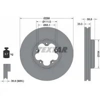 Textar 93260603 Remschijf