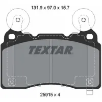 Textar 2591501 Remblokken