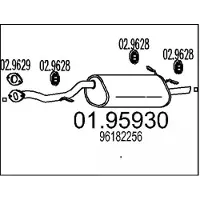 MTS 01.95930 Einddemper