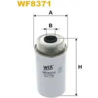 WIX FILTERS WF8371 Brandstoffilter