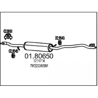 MTS Middendemper 01.80650