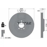 Textar 92129503 Remschijf