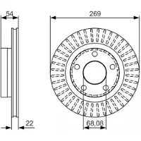 Bosch 0 986 479 A42 Remschijf