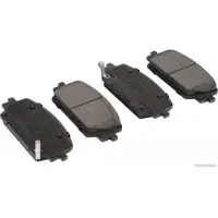 HERTH+BUSS JAKOPARTS Remblokset HERTH+BUSS JAKOPARTS J3600361, voor, Warnkontakt