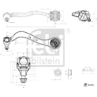 FEBI BILSTEIN 185583 Draagarm