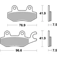 Brembo 07KA31SA Remblokken
