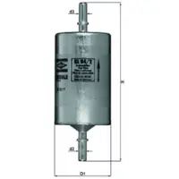 MAHLE ORIGINAL KL 84/2 Brandstoffilter