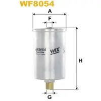 WIX FILTERS WF8054 Brandstoffilter
