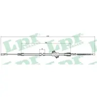 LPR C0045B Handremkabel