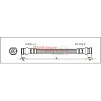 METZGER 4111168 Remslang
