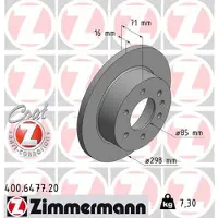 ZIMMERMANN 400.6477.20 Remschijf