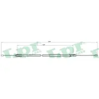 LPR C0404B Handremkabel
