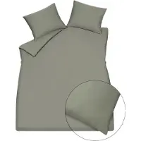 Vandyck Dekbedovertrek Satin Luxe Thyme Satijn-240 x 200 / 220 cm | Lits-Jumeaux