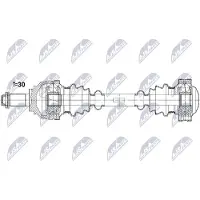 NTY NPW-BM-210 Aandrijfas