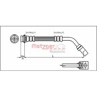METZGER 4114751 Remslang