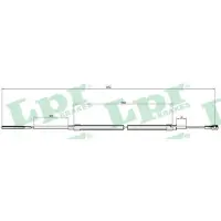 LPR C0069B Handremkabel