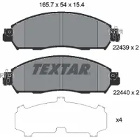 Textar Remblokset 2243903, voor