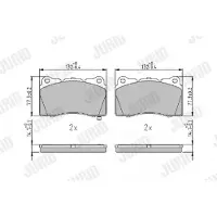 JURID 572508J Remblokken