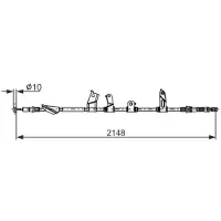 Bosch 1 987 482 914 Handremkabel
