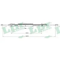 LPR C0401B Handremkabel