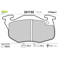Valeo 301155 Remblokken