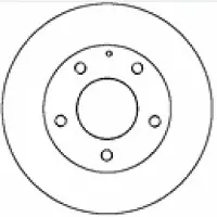 MAPCO 15285 Remschijf