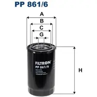 FILTRON Spatbord, vóór 6504-04-1608314P, rechts