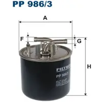FILTRON Brandstoffilter PP986/3