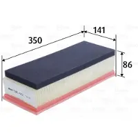 Valeo 585482 Luchtfilter