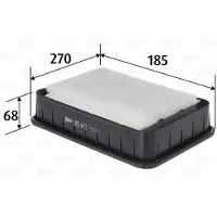 Valeo 585442 Luchtfilter