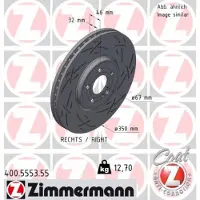 ZIMMERMANN 400.5553.55 Remschijf
