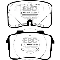 EBC Brakes High performance remblokkenset DP3883C