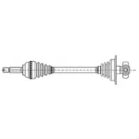METELLI 17-0850 Aandrijfas