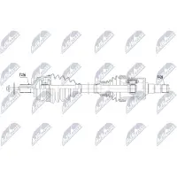 NTY NPW-DW-073 Aandrijfas