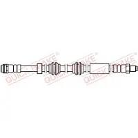Quick Brake Remleiding 32.705