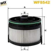 WIX FILTERS WF8542 Brandstoffilter
