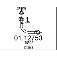 MTS 01.12750 Voorpijp