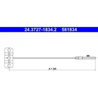 Ate 24.3727-1834.2 Handremkabel
