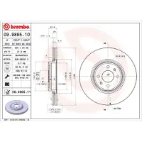 Brembo Remschijf 09.9895.11