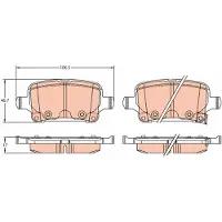 TRW Remblokset GDB2317
