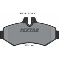 Textar Remblokset 2302101, achter