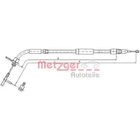 METZGER 10.9334 Handremkabel