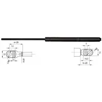 METZGER 2110354 Gasveer motorkap