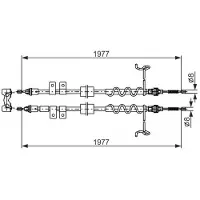 Bosch 1 987 482 870 Handremkabel