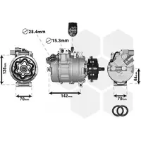 VAN WEZEL 5800K087 Aircopomp