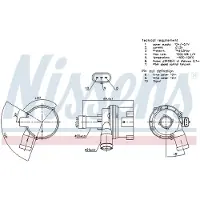 Nissens 831117 Waterpomp