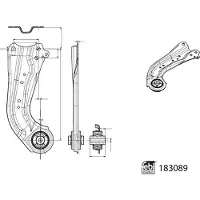 FEBI BILSTEIN 183089 Draagarm