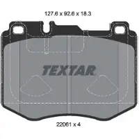 Textar Remblokkenset, schijfrem 2206103