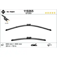 SWF Ruitenwisser 119265 SWF voor o.a. CITROEN, FIAT, OPEL, PEUGEOT